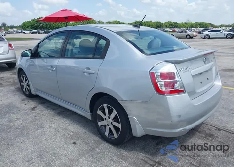 2012 Nissan Sentra 2.0 Sr z USA, uszkodzony, nr VIN 3N1AB6AP7CL657434
